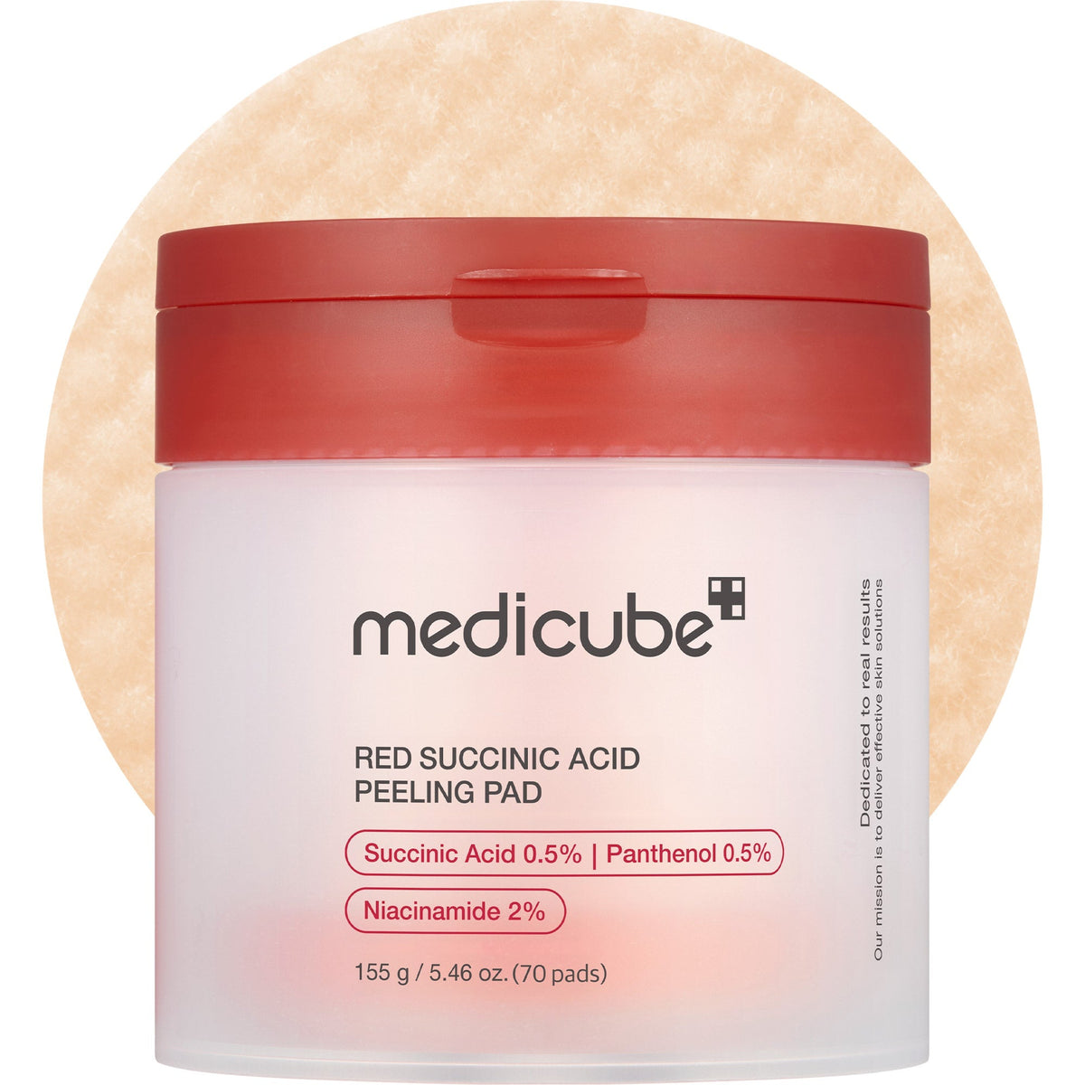 Red Bernsteinsäure Panthenol Pads