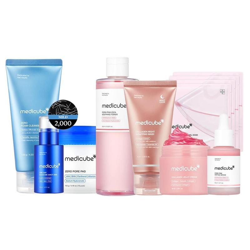 K-Beauty Glass Glow Komplette Pflegeroutine [8-teiliges Set]