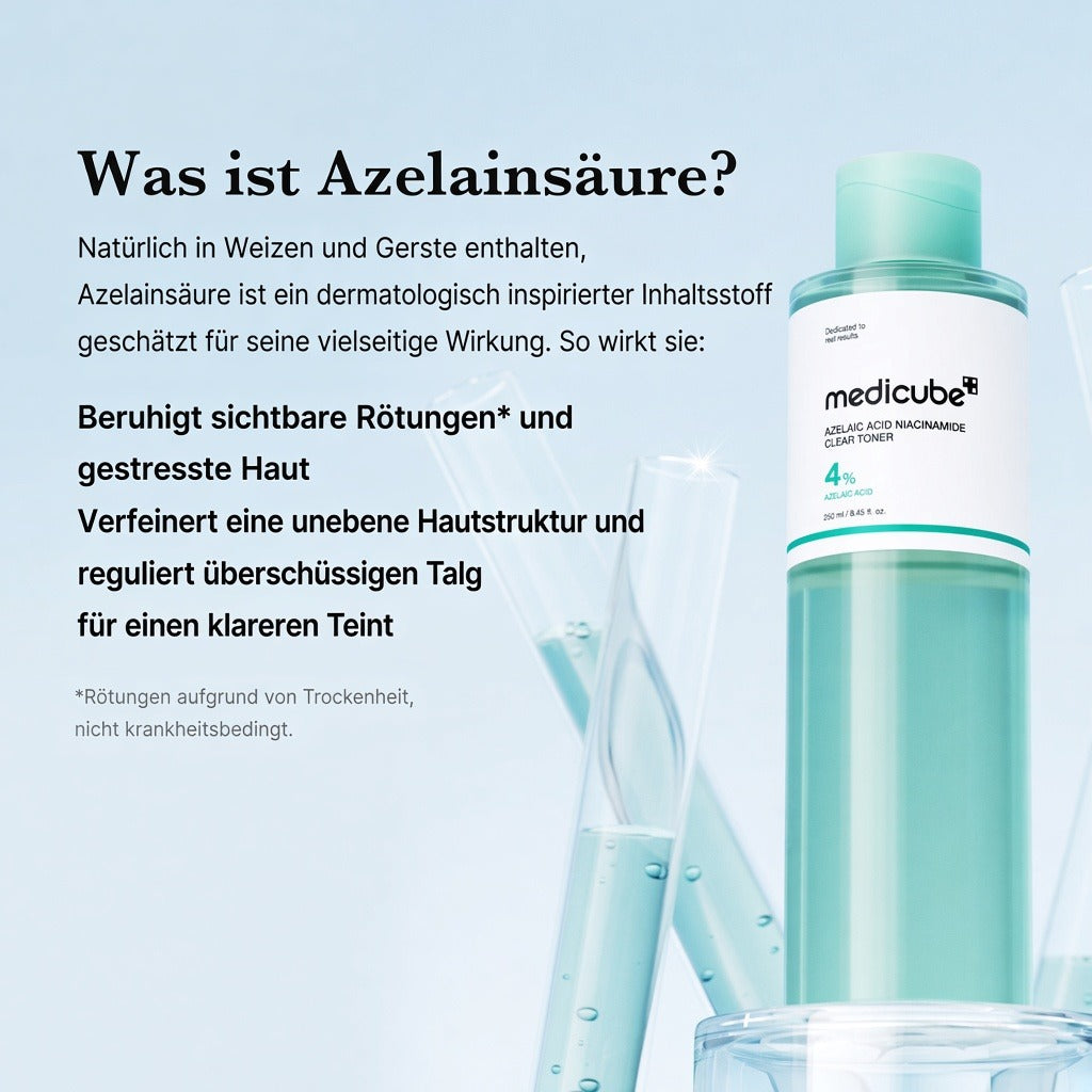 Azelainsäure Niacinamid Klärendes Gesichtswasser