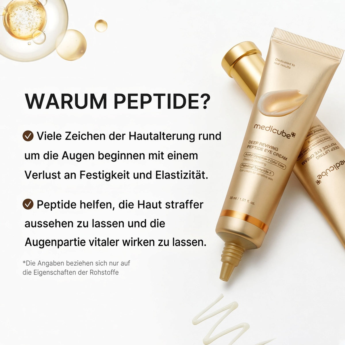 Deep Reviving Peptid-Augencreme