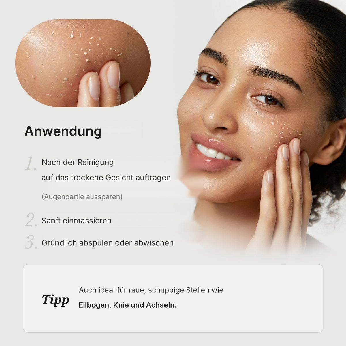 Hypochlorsäure Reis Peel Shot