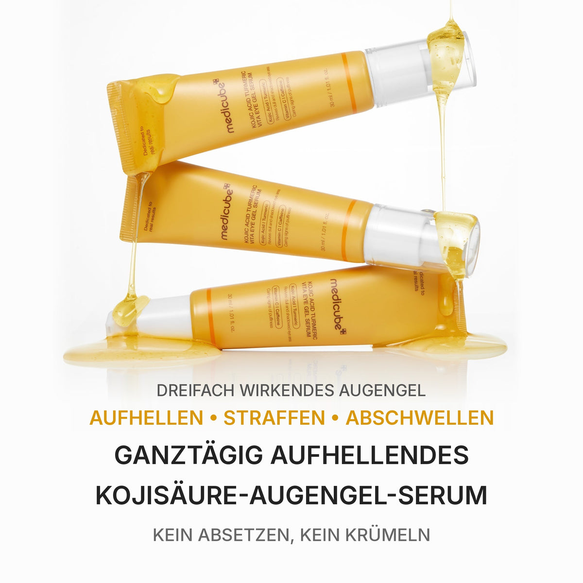Kojisäure Kurkuma Augen-Gelserum
