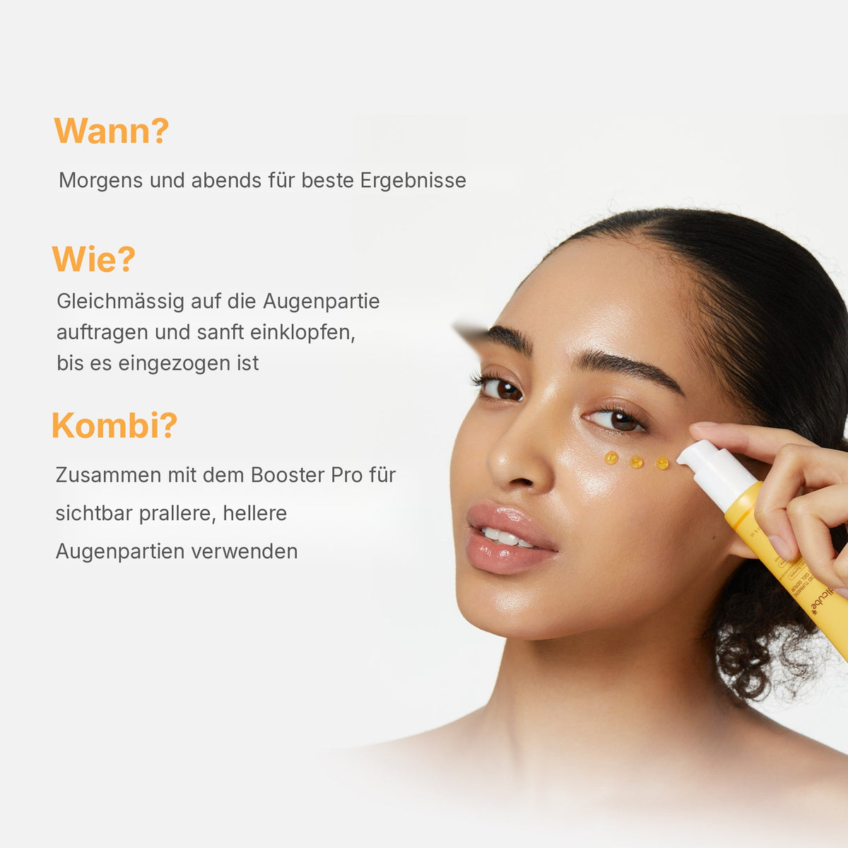 Kojisäure Kurkuma Augen-Gelserum
