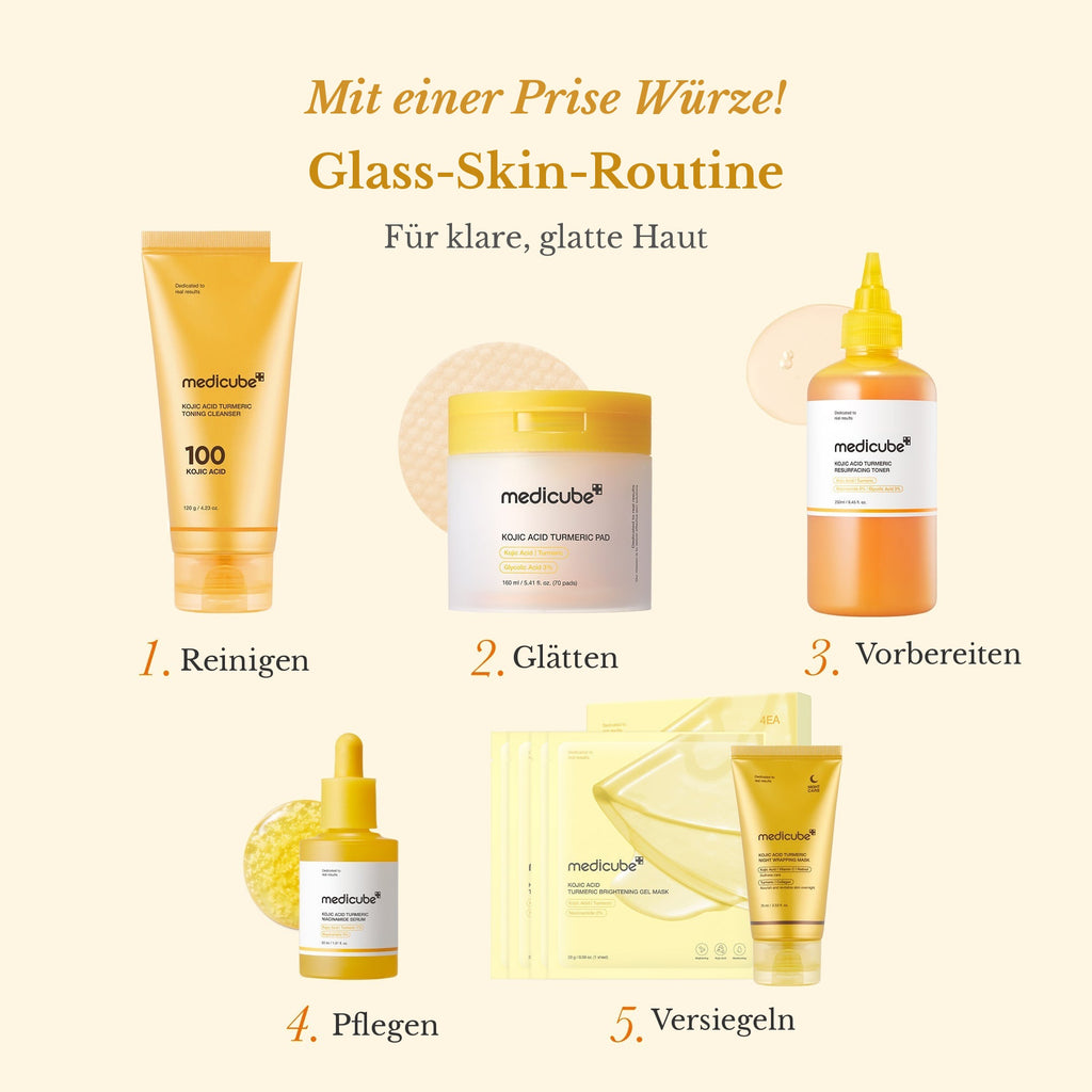 Kojisäure Kurkuma Toner Pad
