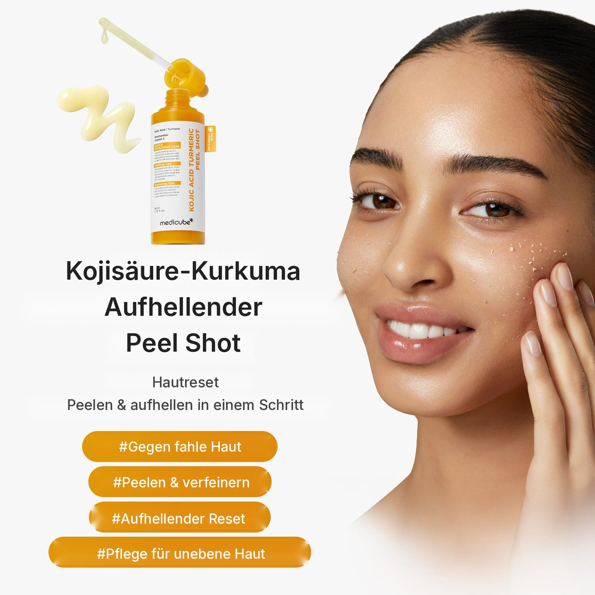 Kojisäure Kurkuma Peel Shot