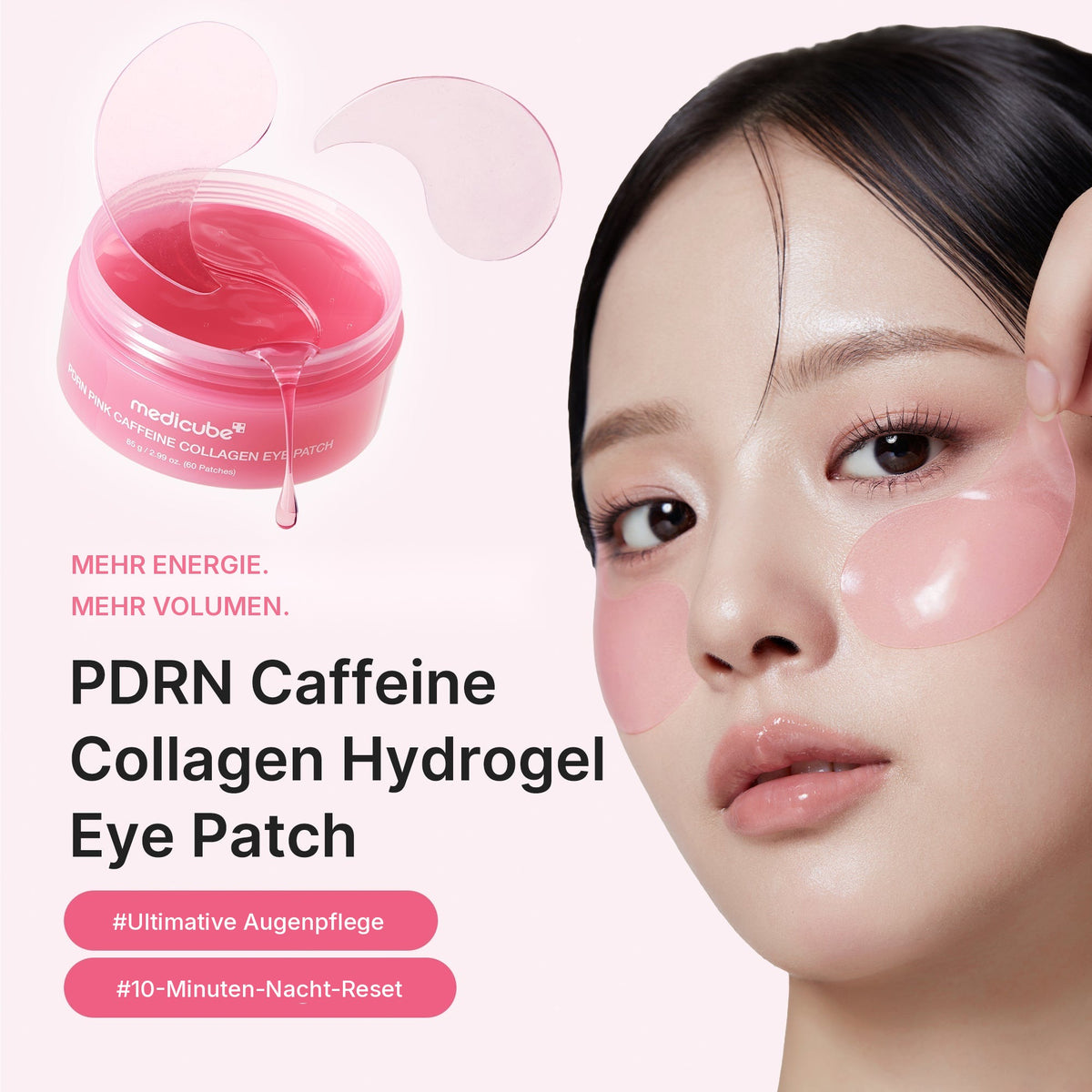 PDRN Koffein Collagen Augenpatches