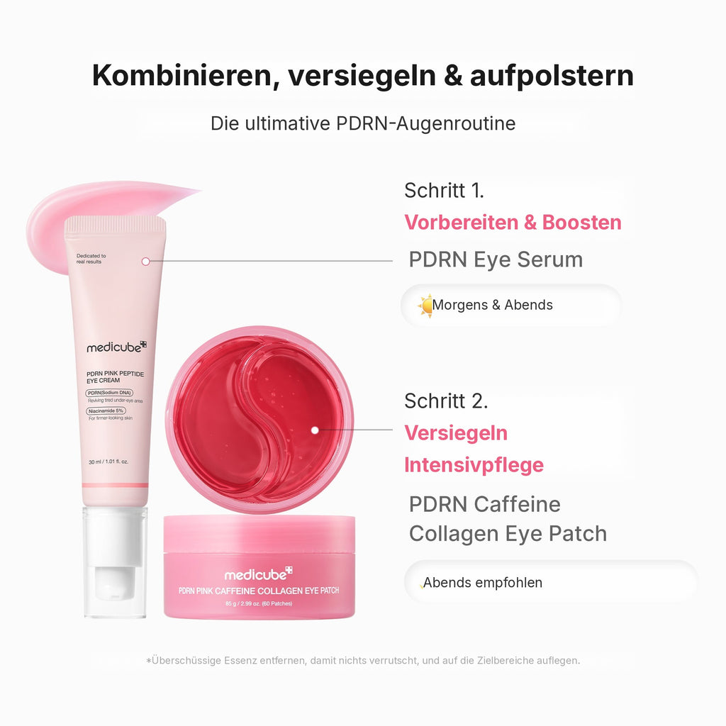 PDRN Koffein Collagen Augenpatches