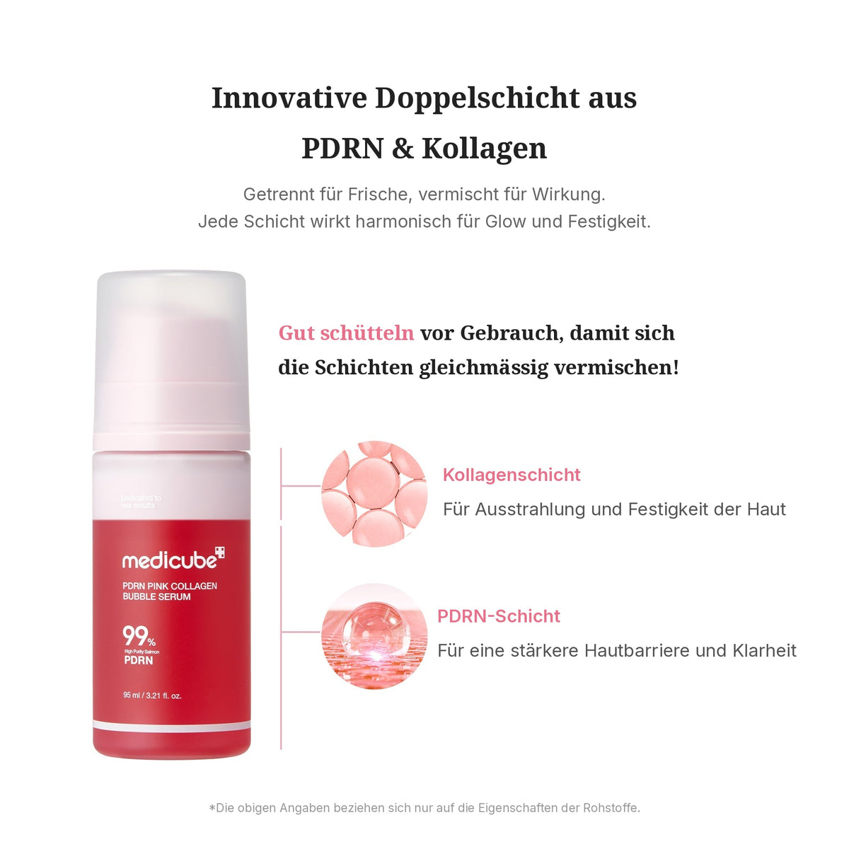 PDRN Pink Collagen Bubble Serum