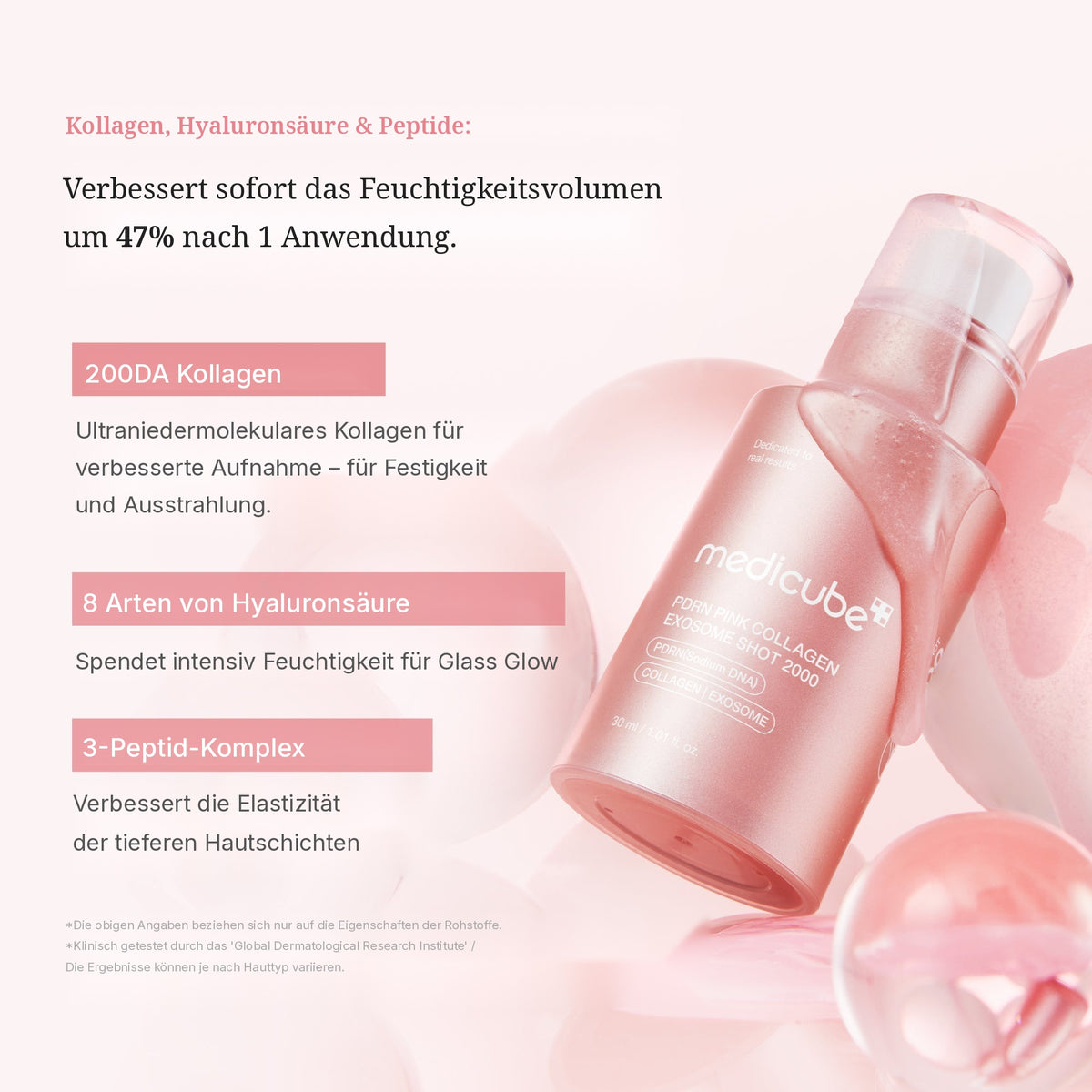 PDRN Pink Collagen Exosome Shot