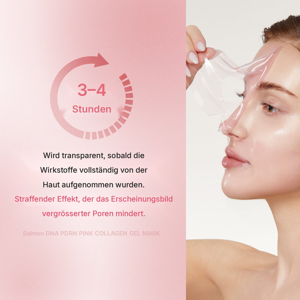 Lachs PDRN Pink Collagen Jelly Gel-Maske