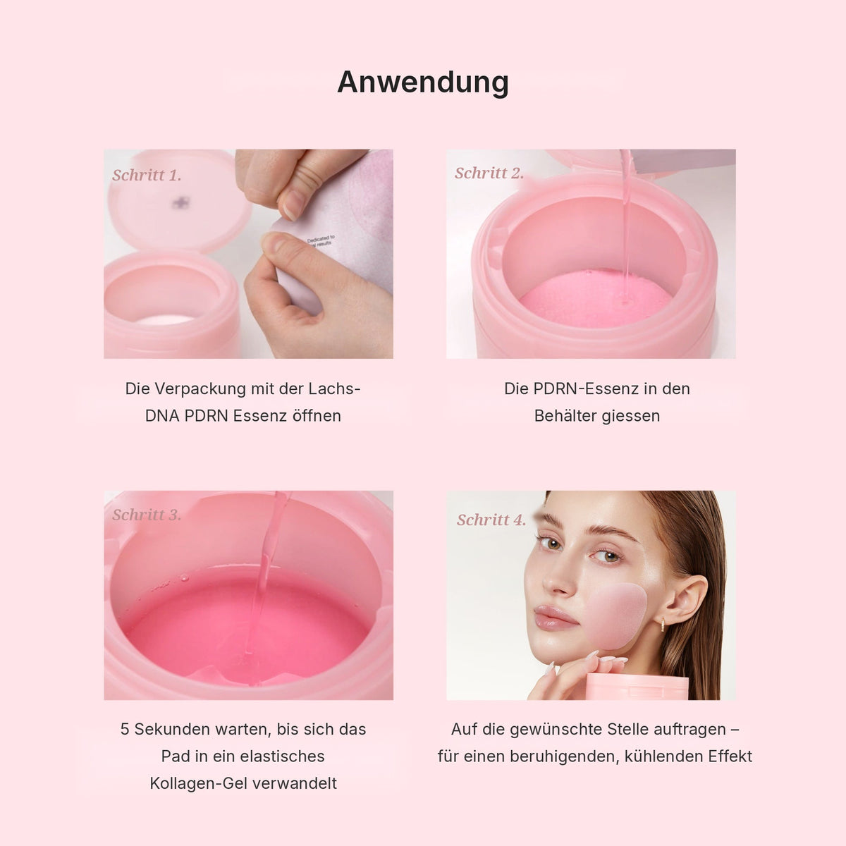 PDRN Pink Collagen Gel Toner Pad