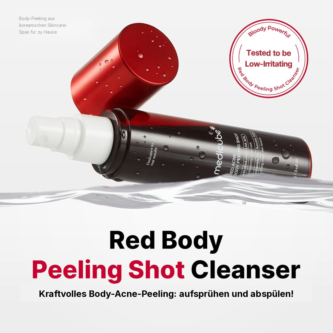 Red Body Peeling Shot Reiniger