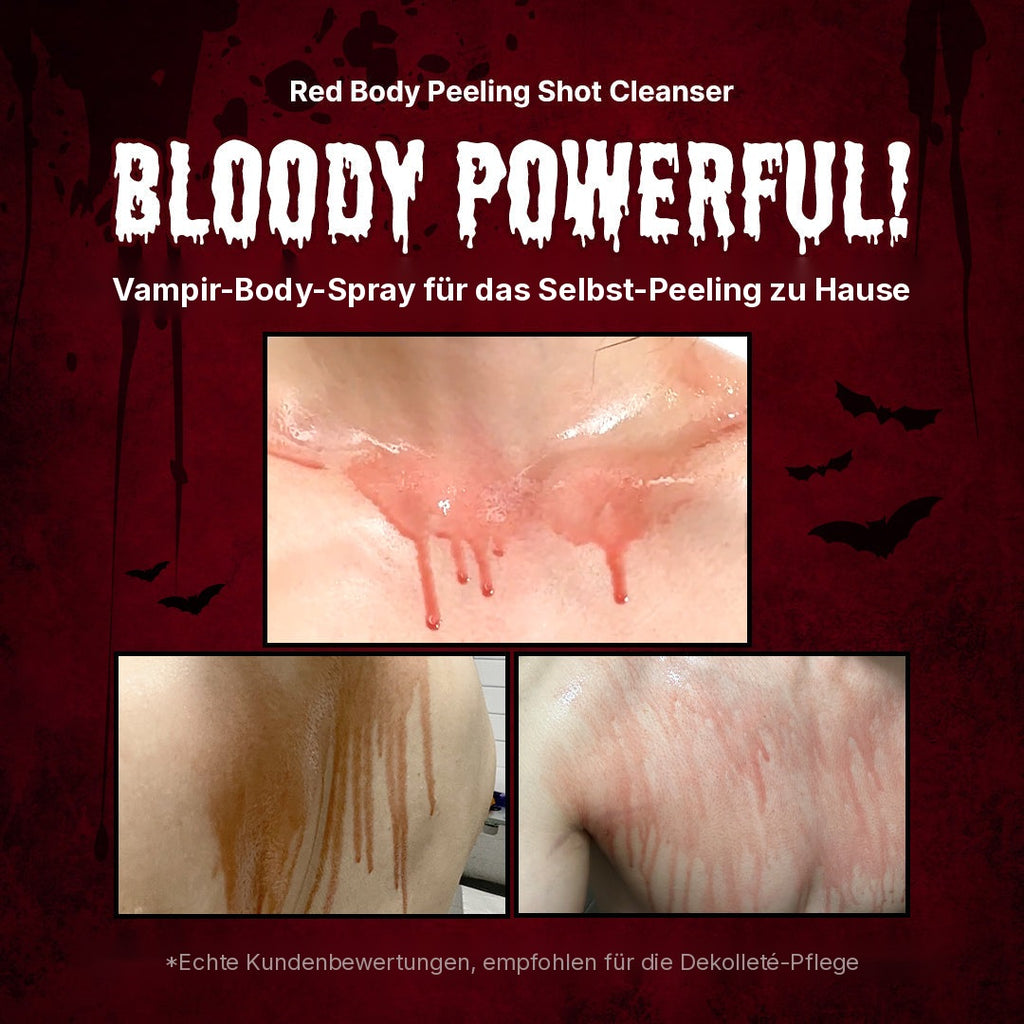 Red Body Peeling Shot Reiniger